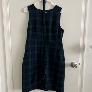 J. Crew Plaid Size 12P Dress Worn Once